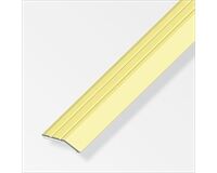 Alu Abschlussprofil 30x5 mm, 1 m (messing)