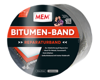 MEM Bitumen-Band, bleifarben, 10 m x 10 cm (blei)