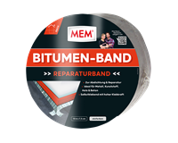 MEM Bitumen-Band, alufarben, 10 m x 7,5 cm (alu)