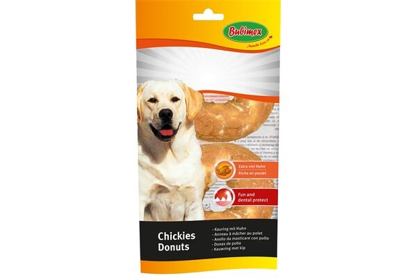  Chickies Donuts Kauringe mit Huhn, Ø 10 cm, 150 g