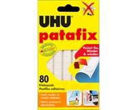 UHU patafix, 80 Klebepads (weiß)