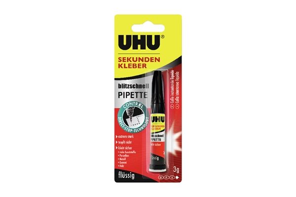 UHU Sekundenkleber blitzschnell 3 g