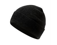 Strickmütze, One Size, Basic (schwarz)