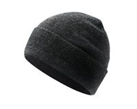 Strickmütze, One Size, Basic (grau)