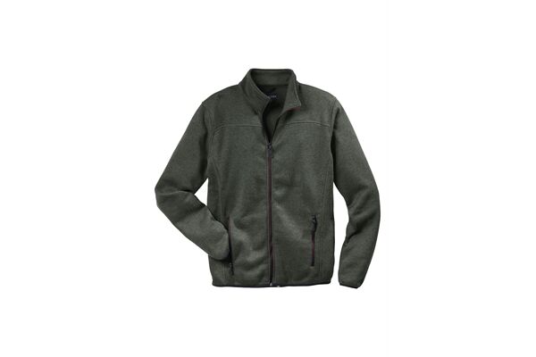  Active Strickjacke, meliert 300 g/m², Gr. M