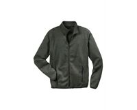 Active Strickjacke, meliert 300 g/m², Gr. XL (oliv)