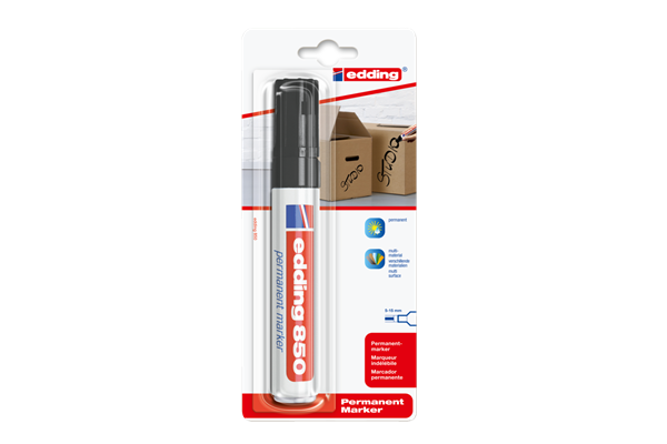 Edding Permanent Marker 850 schwarz