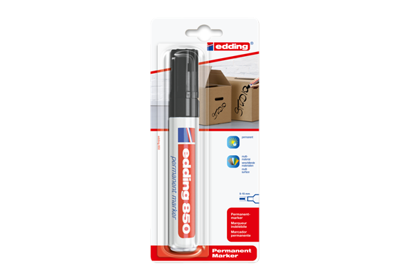 Edding Permanent Marker 850 schwarz