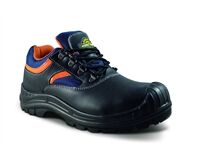 Sicherheitshalbschuh Nabor, S3, Gr. 45 (schwarz/rot)
