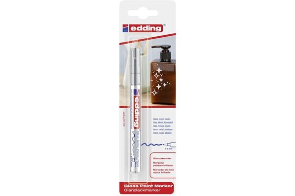 Edding Lackmarker 751 silber