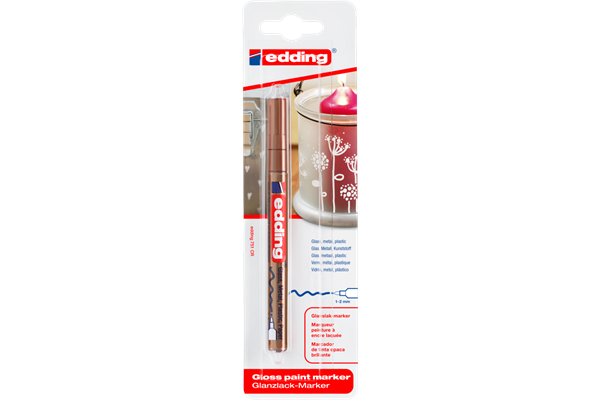 Edding Lackmarker 751 kupfer