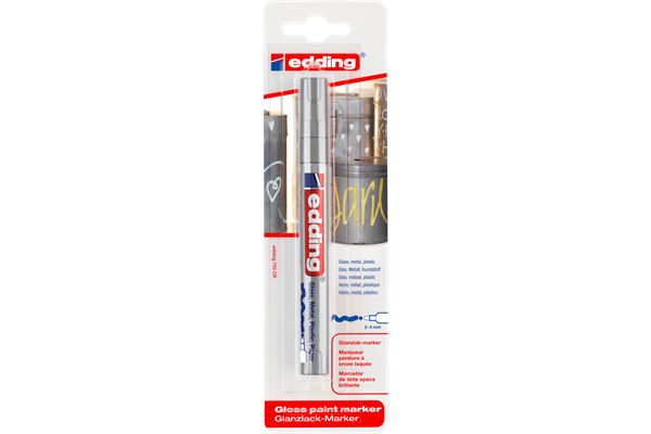 Edding Lackmarker 750 silber