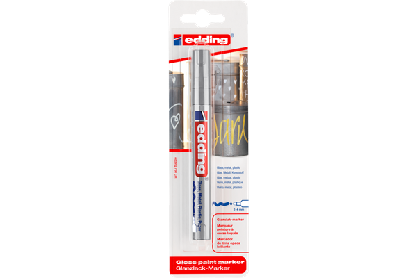 Edding Lackmarker 750 silber