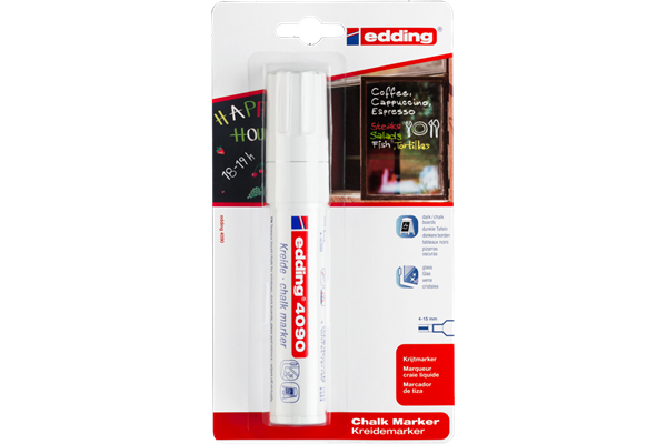 Edding Kreidemarker 4090 weiß