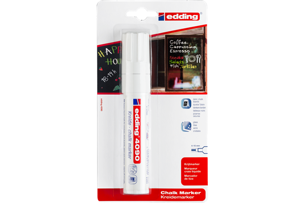 Edding Kreidemarker 4090 weiß
