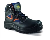 Sicherheitsstiefel Naranjo, S3, Gr. 45 (schwarz/orange)
