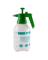 LEX Drucksprüher mit Metallspitze, 2 l (silber)