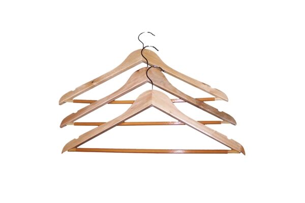  Holzkleiderbügel 3er Set