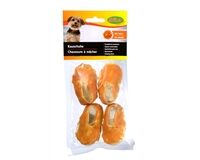 Kauschuhe mit Hühnchenfilet ummantelt, mini