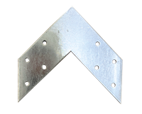 Eckwinkelbeschlag, verzinkt, 140 x 35 mm