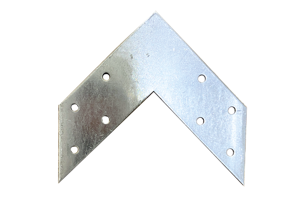  Eckwinkelbeschlag, verzinkt, 140 x 35 mm