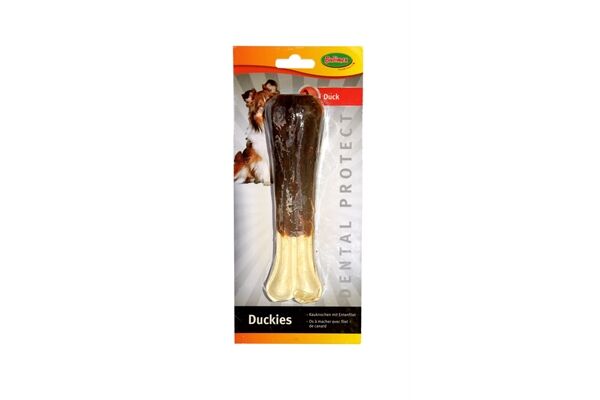  “Duckies ” Kauknochen mit Entenfilet 140 g, 1 St.
