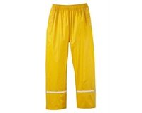 Basic Regenbundhose, wind-/wasserdicht, Gr. XXL (gelb)