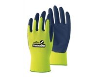 Arbeitshandschuh, Contact Grip, Gr. 7 (schwarz/gelb)