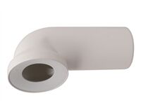 WC Bogen 90°, Polypropylen, DN 100 (weiß)
