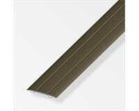 Alu Übergangsprofil 37x2,5 mm, 1 m (bronze)