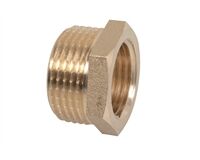 Reduzierstück messing, 1" AG x ¾" IG