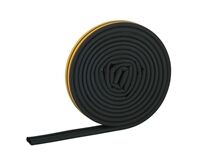 D-Profil Dichtung PREMIUM selbstklebend (schwarz)