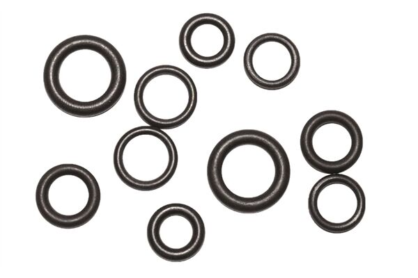  O-Ring Sortiment, Gummi, diverse Größen (5x2)