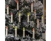 kabellose LED-Weihnachtskerzen 15 Stück