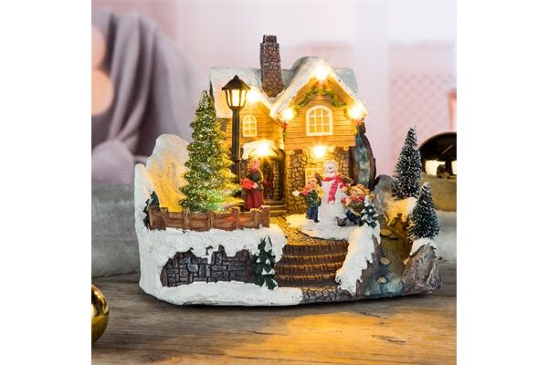  Beleuchtete Weihnachsstadt