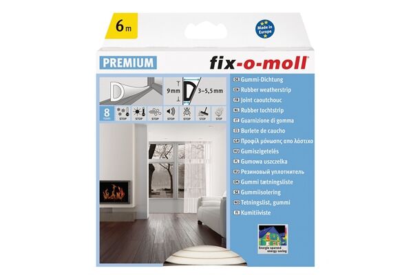  D-Profil Dichtung PREMIUM selbstklebend