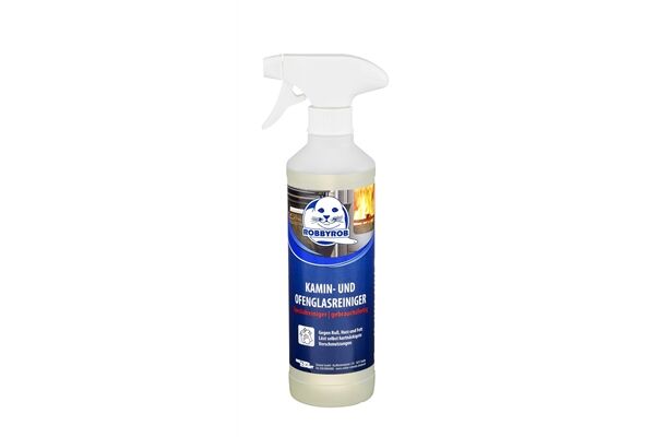ROBBYROB Kamin- & Ofenglasreiniger 500 ml HDPE Sprühflasch