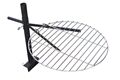 Edelstahl Rost, Ø 40 cm 