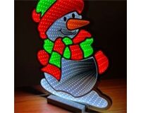 Schneemann "Infinity" LED, 40 cm