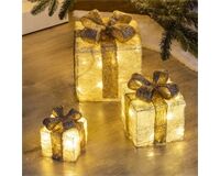 LED Geschenkboxen 3er Set