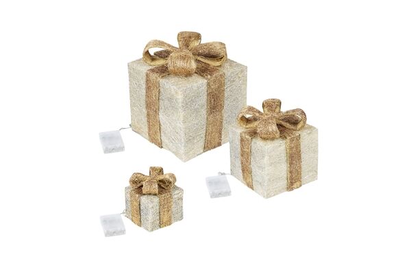  LED Geschenkboxen 3er Set