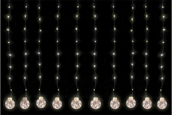  Kugellichterkette, 200 LEDs, WW