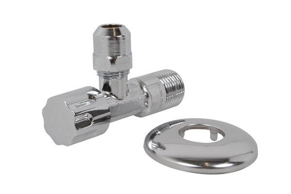  Eckventil mit Längenausgleich, ½" AG