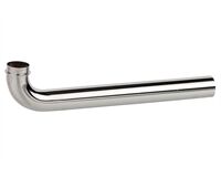 Abgangsbogen, 1¼" x 300 x 32 mm (chrom)