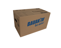 BAUAKTIV Umzugskarton, 400 x 320 x 330 mm