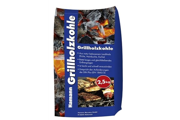  Grillholzkohle Hamann 2,5 kg