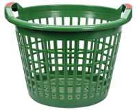 Gartenkorb, gelocht, 25 L