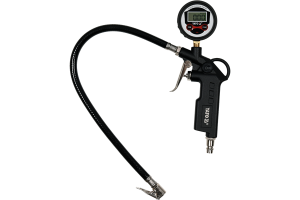  Druckluft Reifenfüller, 1/4", 15bar Digitalanzeige