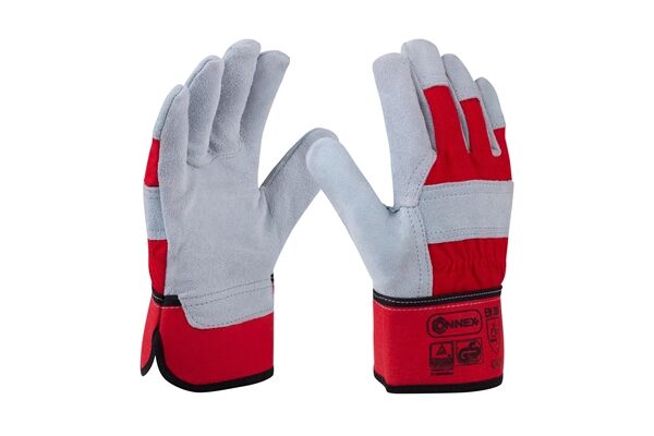  Kinderhandschuhe Bauarbeiter, Gr. 6