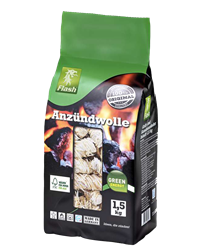 FLASH Anzündwolle Öko, 1,5 kg